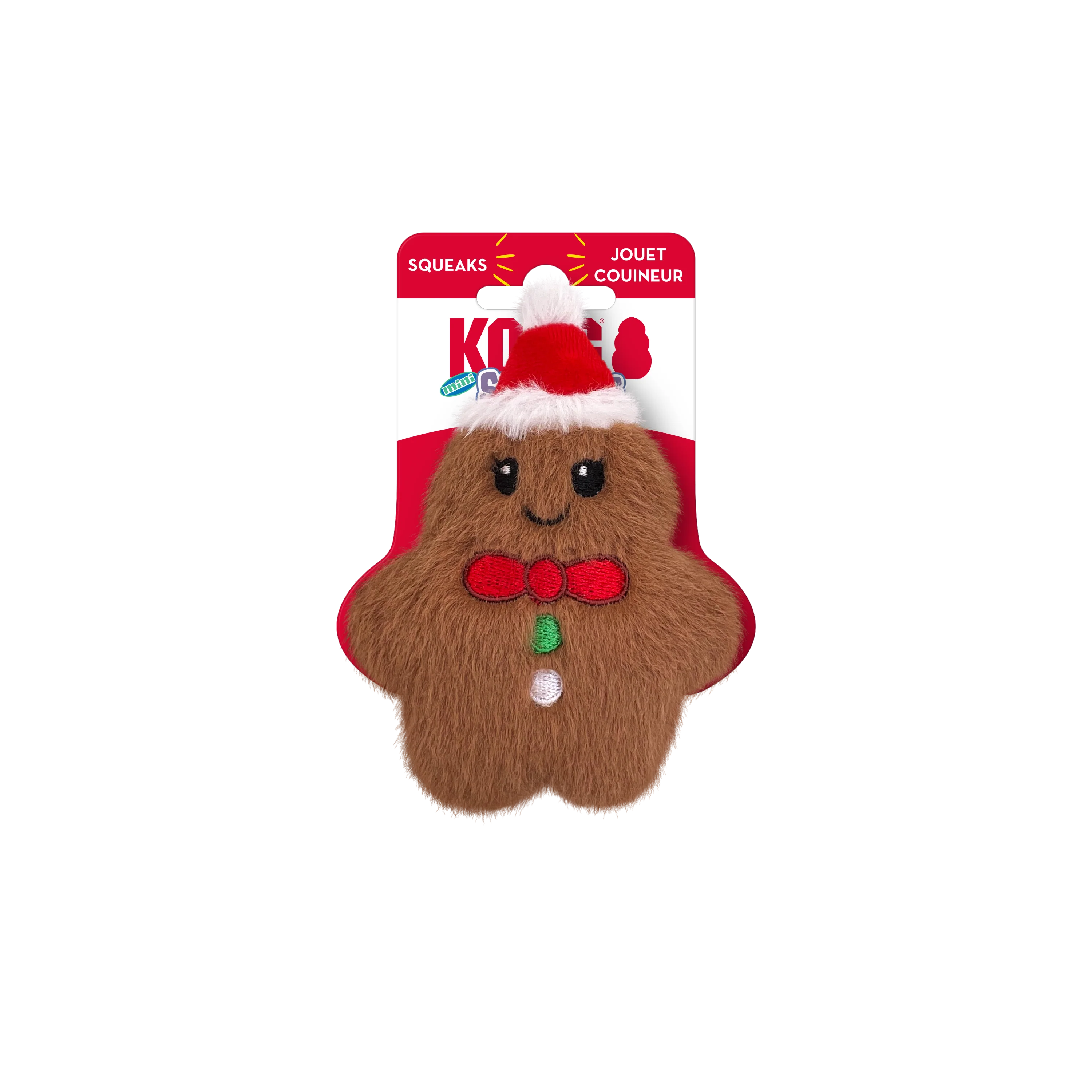 Kong Snuzzles Mini Gingerbread Toy for Dogs - Image 3
