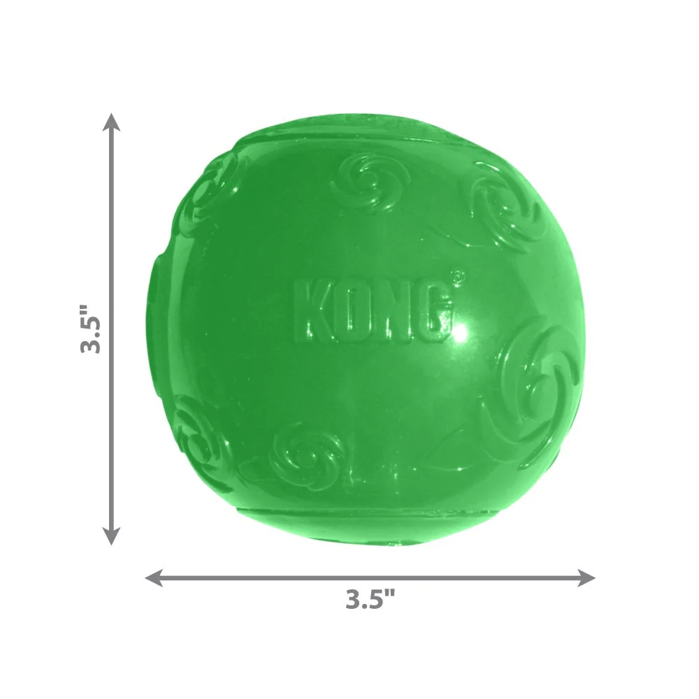 Kong Squeez Ball Toy for Dogs (Green) - Image 2