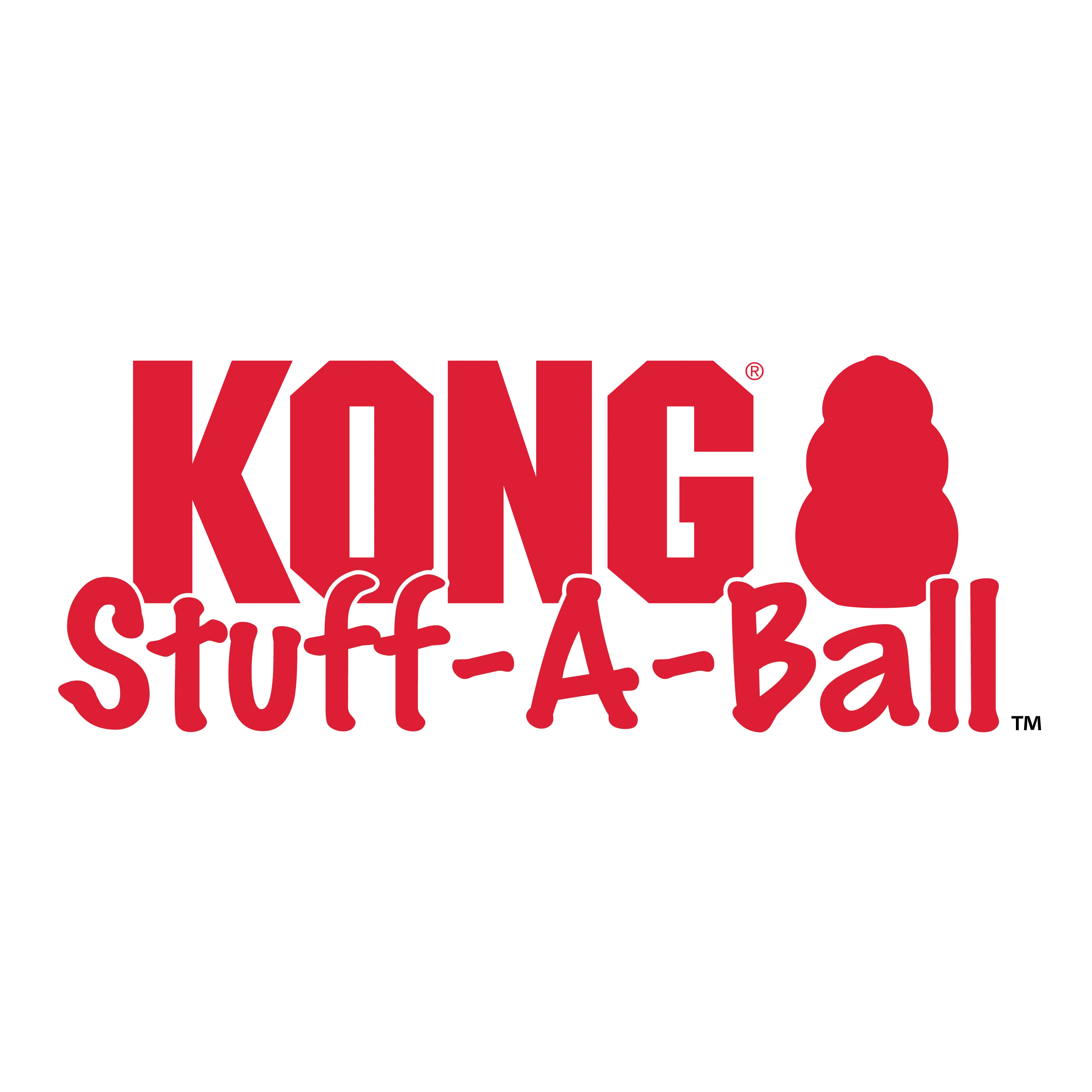 Kong Stuff A Ball Toy for Dogs (Red) - Image 5
