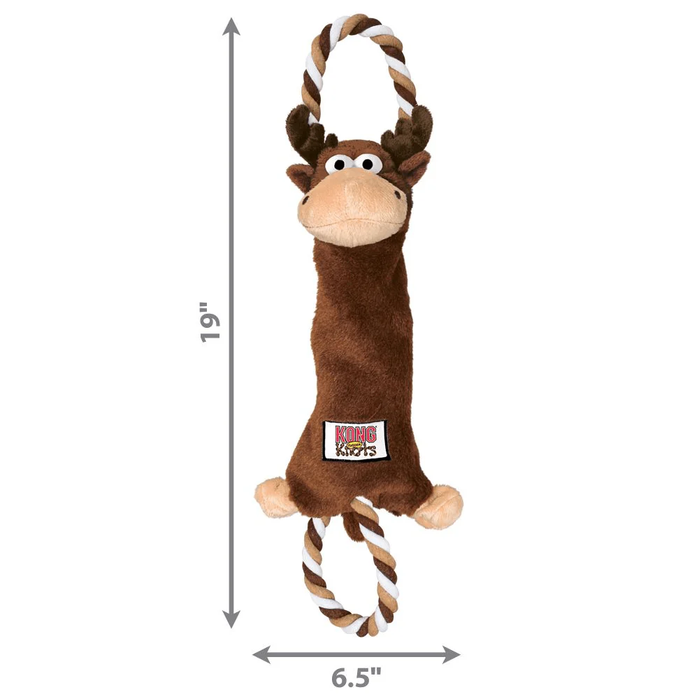 Kong Tugger Knots Moose Toy for Dogs - Image 5