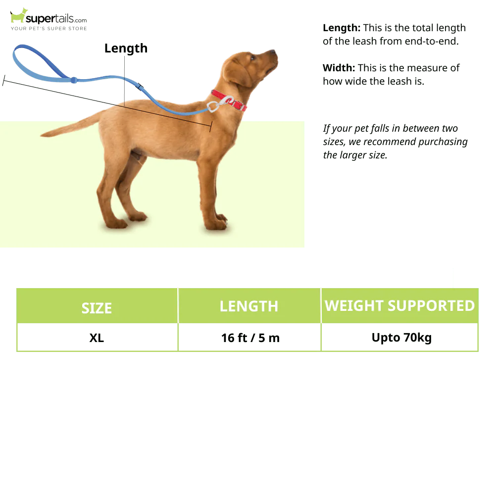 Kong Ultimate Retractable Leash for Dogs and Cats (Red) - Image 2