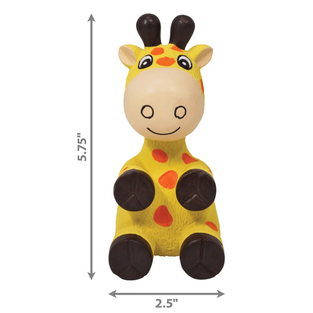 Kong Wiggi Giraffe Chew Toy for Dogs - Image 3