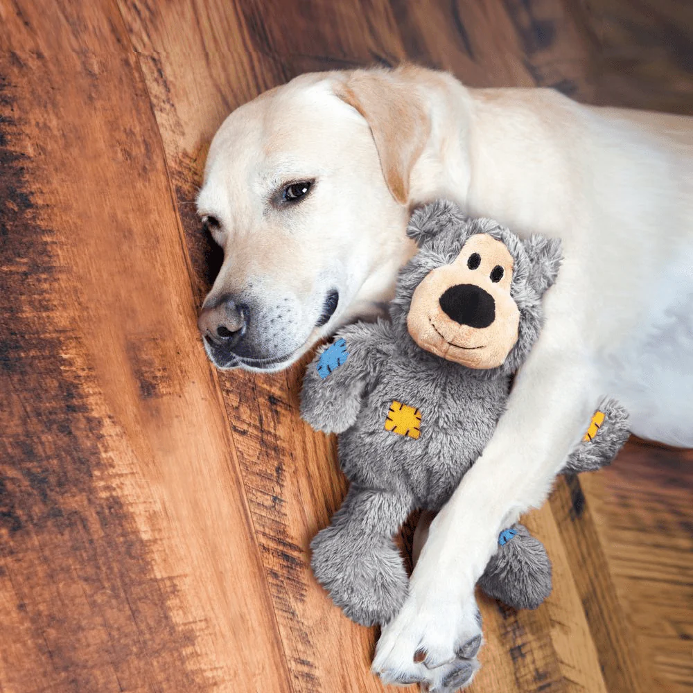 Kong Wild Knots Bear Toy for Dogs (White) - Image 3