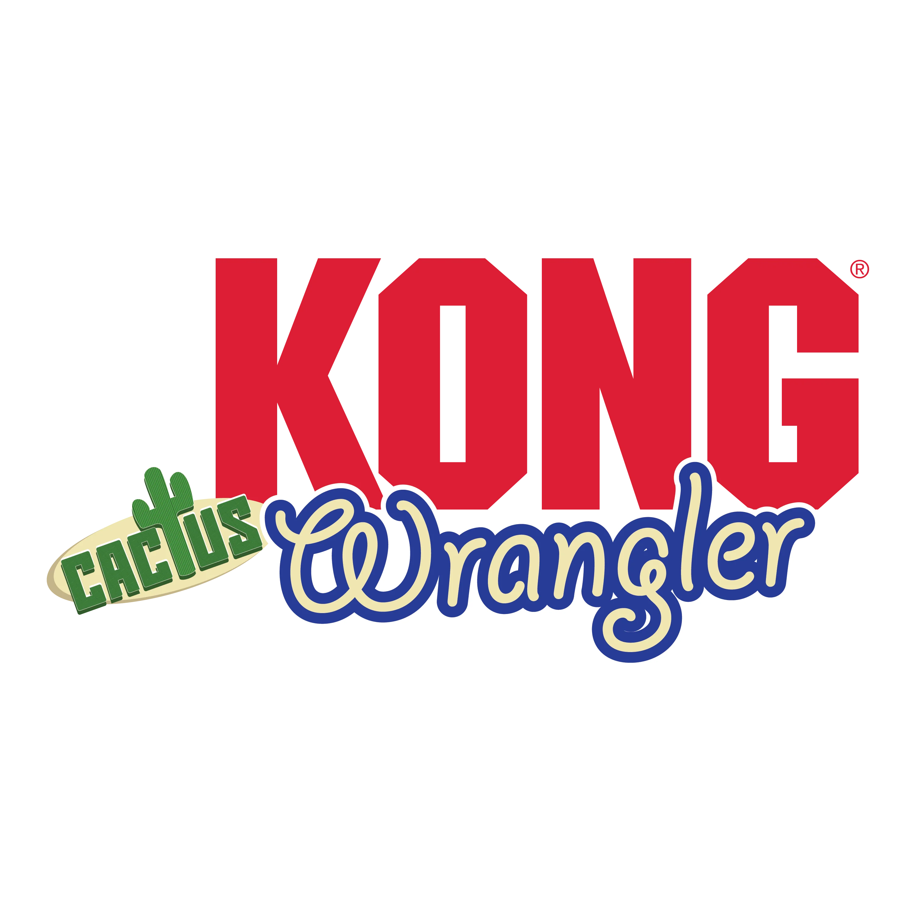 Kong Wrangler Cactus Toy for Cats (Green and Red) - Image 3