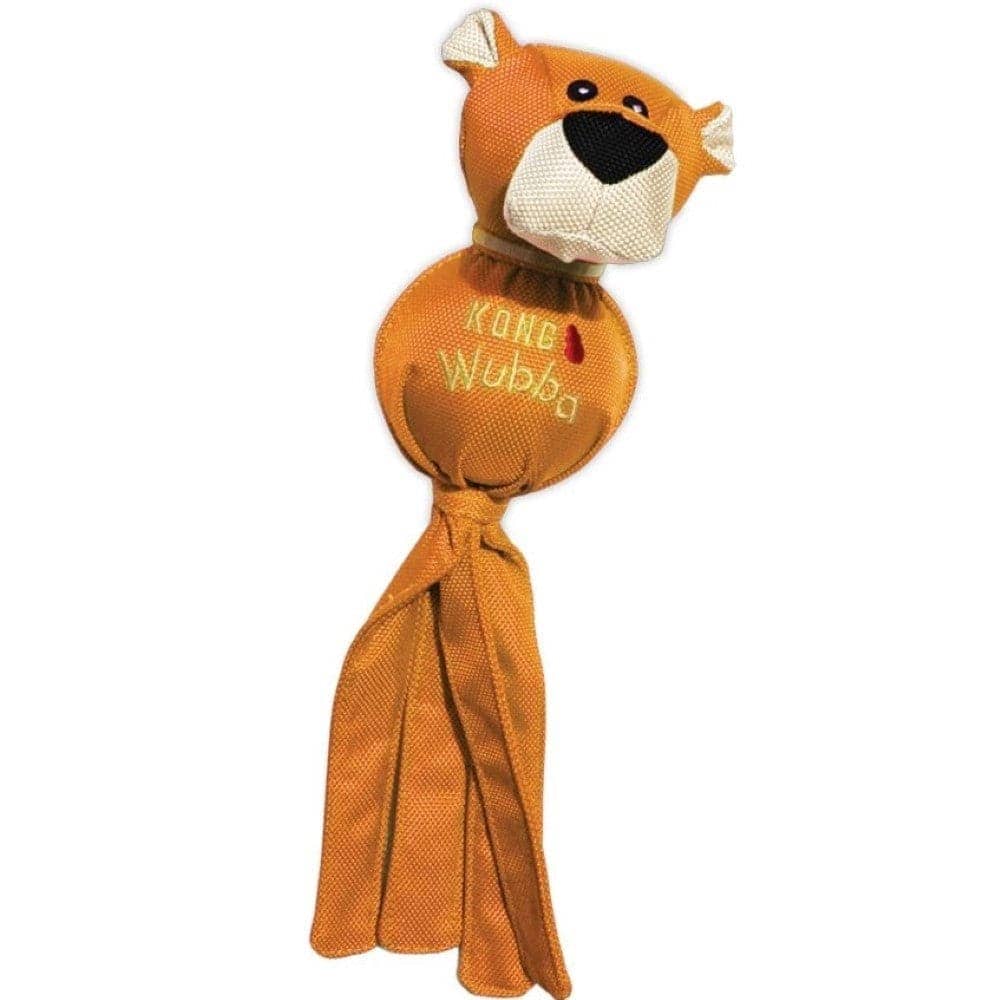 Kong Wubba Friends Plush Squeaky Toy for Dogs (Grey) - Image 3