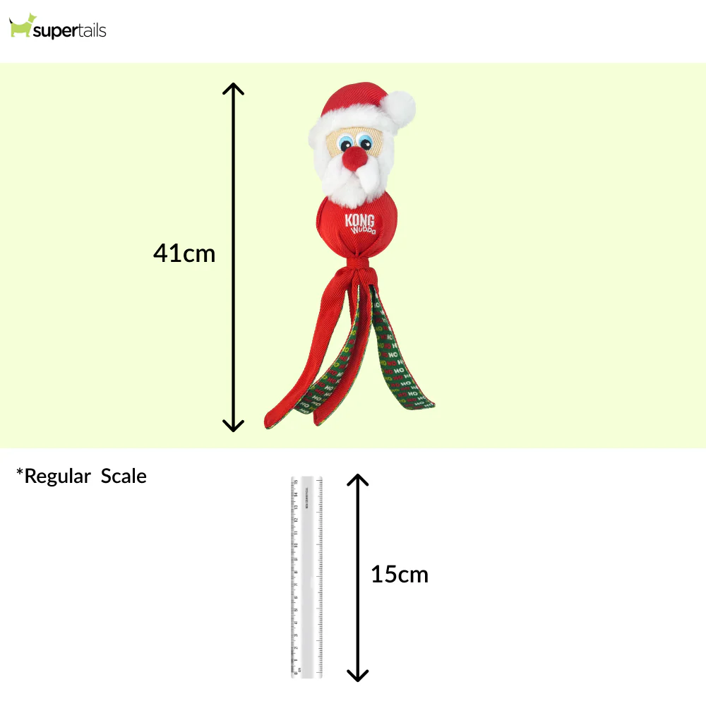 Kong Wubba Santa Claus Toy for Dogs (Red) - Image 2