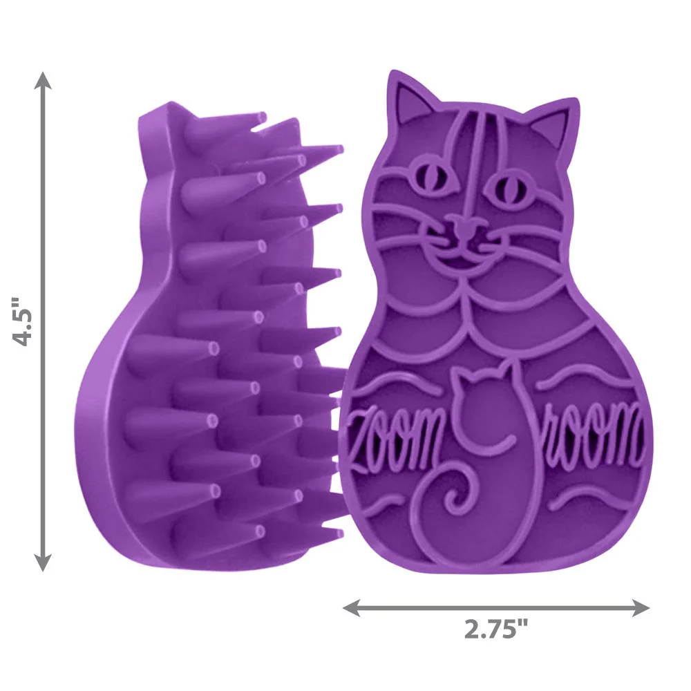 Kong Zoom Groom Brush for Cats - Image 2