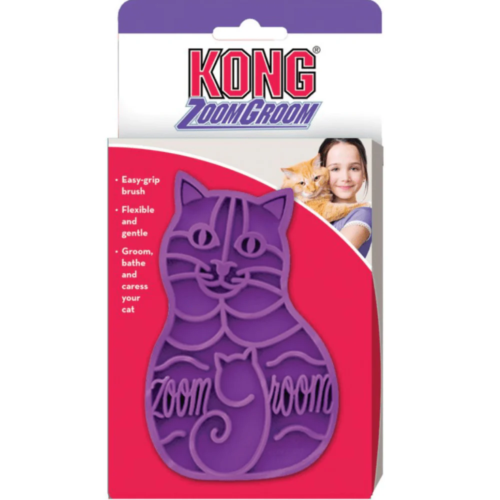 Kong Zoom Groom Brush for Cats - Image 4