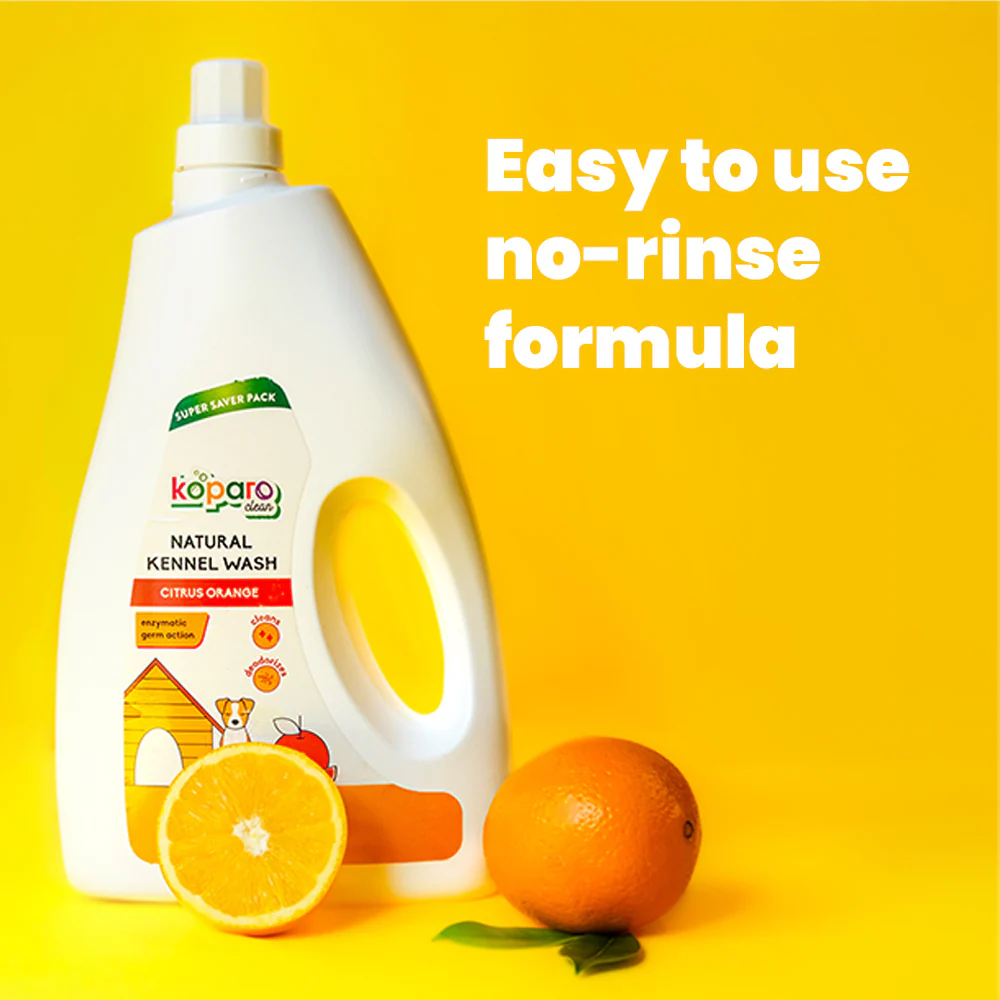 Koparo Clean Natural Citrus Orange Fragrance Kennel Wash (Pet Safe) - Image 6