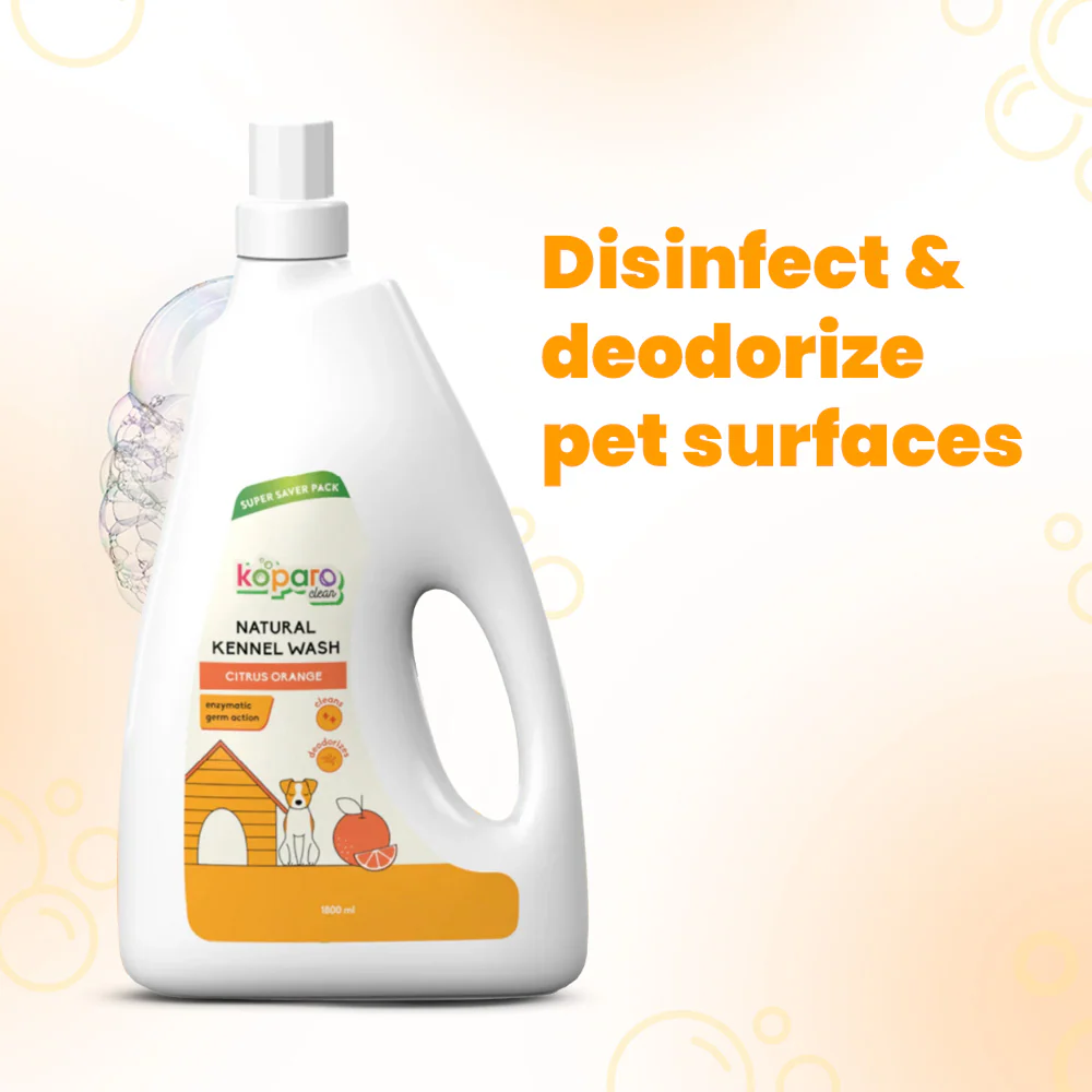 Koparo Clean Natural Citrus Orange Fragrance Kennel Wash (Pet Safe) - Image 9