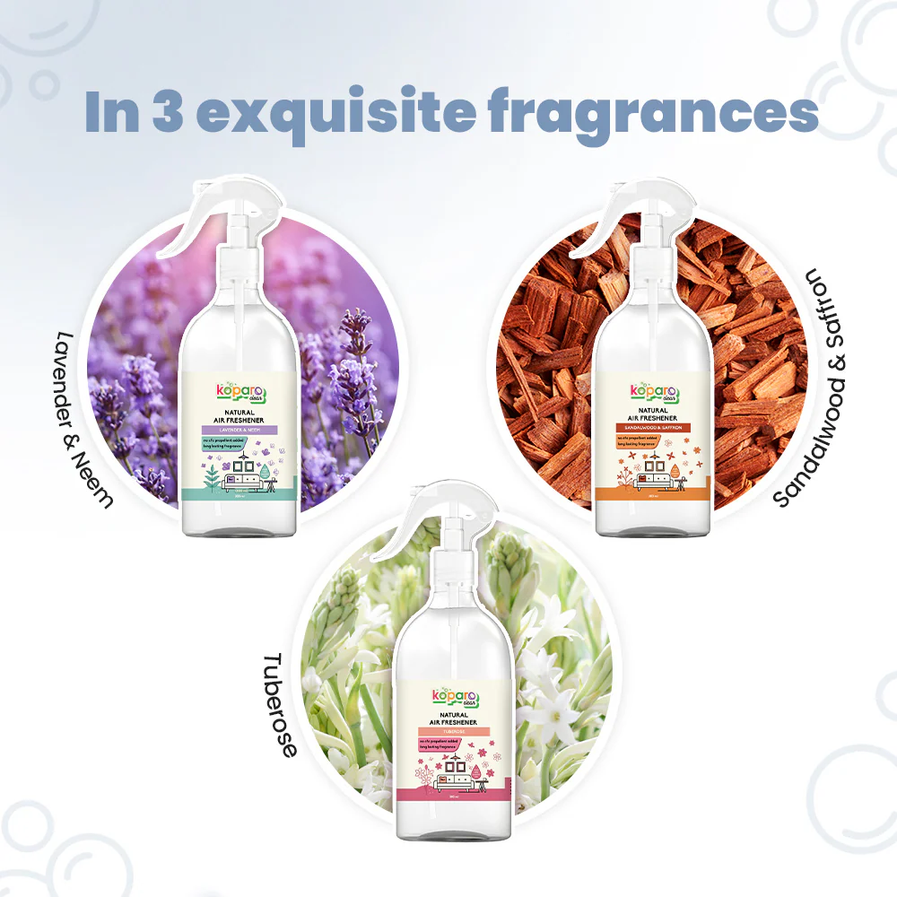 Koparo Clean Natural Air Freshener Lavender & Neem Fragrance (Pet Safe) - Image 9