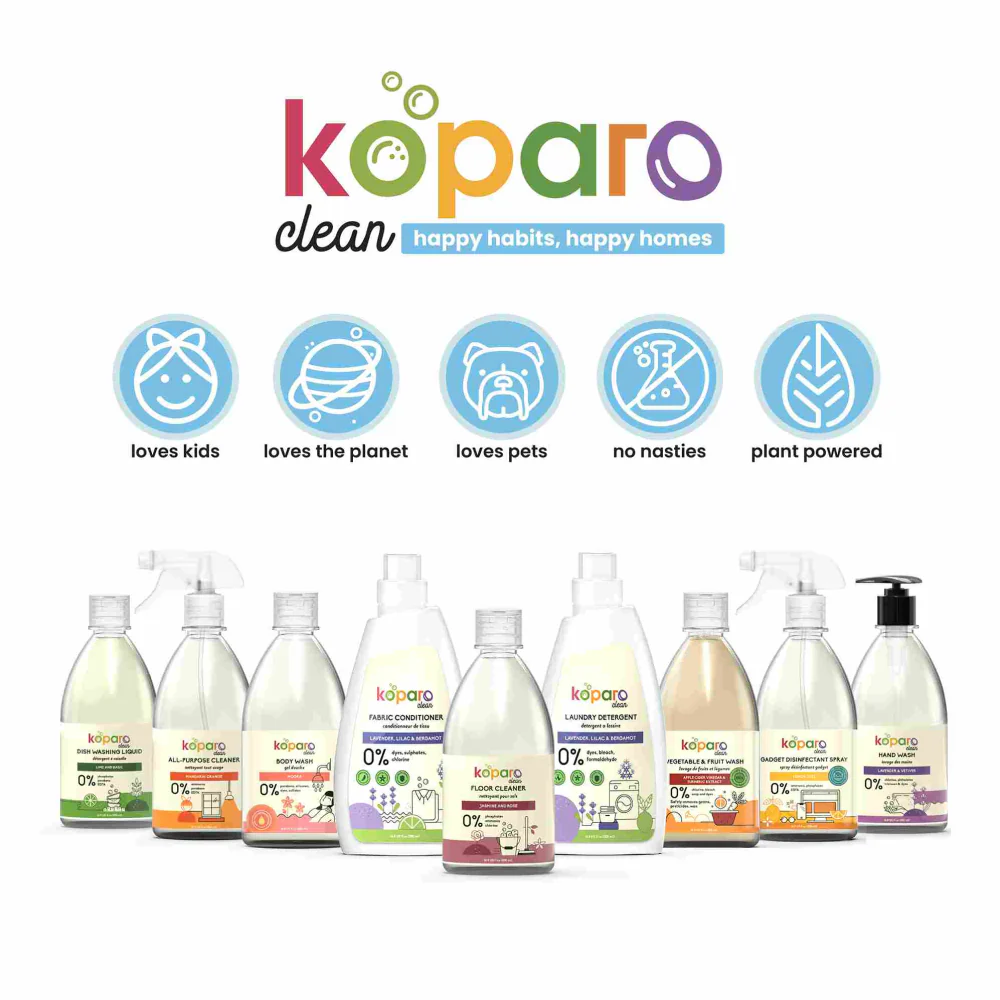 Koparo Clean Natural Air Freshener Tuberose/Rajnigandha Fragrance (Pet Safe) - Image 11