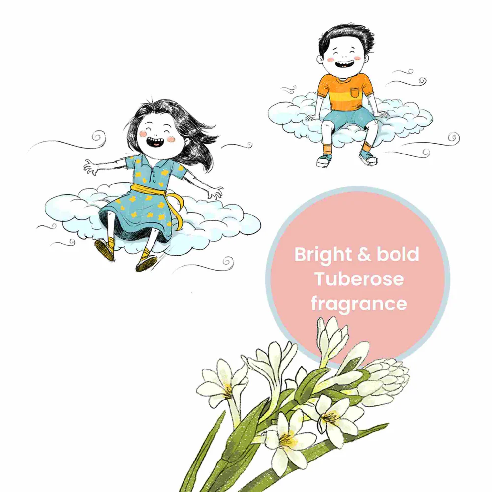 Koparo Clean Natural Air Freshener Tuberose/Rajnigandha Fragrance (Pet Safe) - Image 5