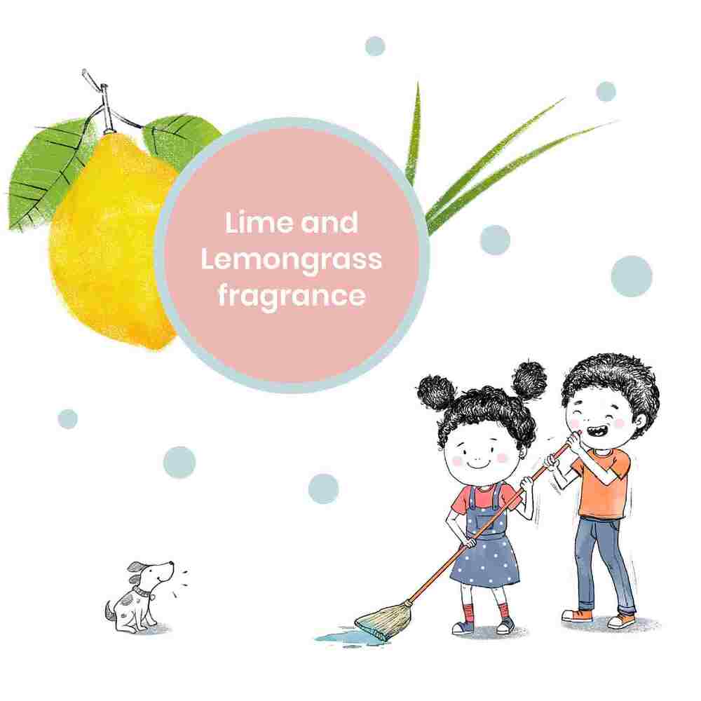 Koparo Natural Floor Cleaner Lime and Lemongrass Fragrance (Pet Safe) - Image 7