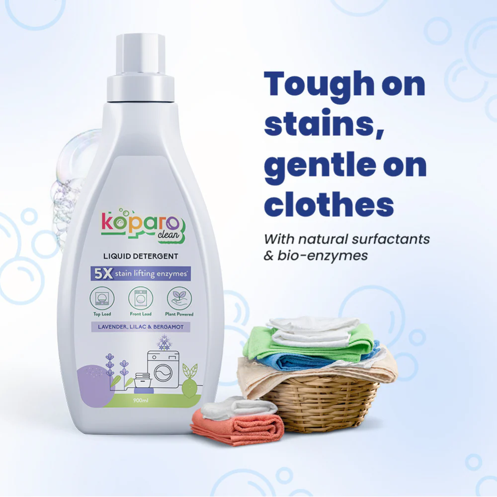 Koparo Natural Lavender Non Toxic Laundry Liquid Detergent (Pet Safe) - Image 5