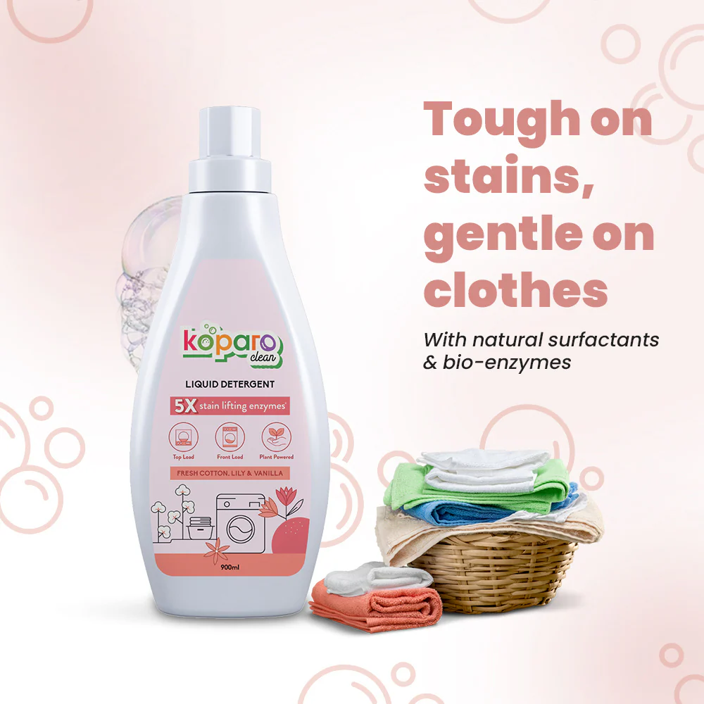 Koparo Natural Non Toxic Laundry Liquid Detergent (Pet Safe) - Image 2