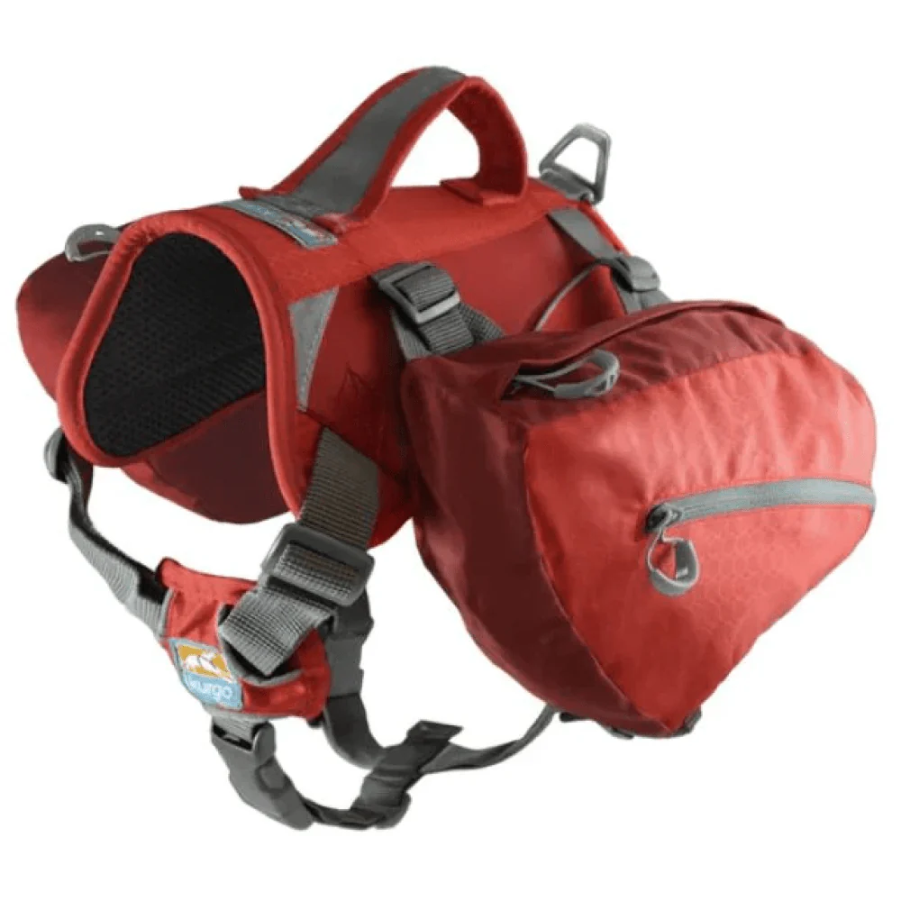Kurgo Baxter Travel Backpack for Dogs (Barn Red)