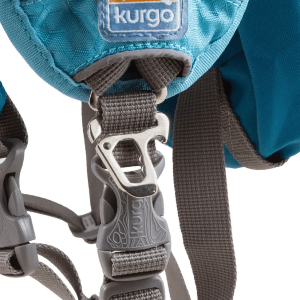 Kurgo Baxter Travel Backpack for Dogs (Coastal Blue) - Image 6