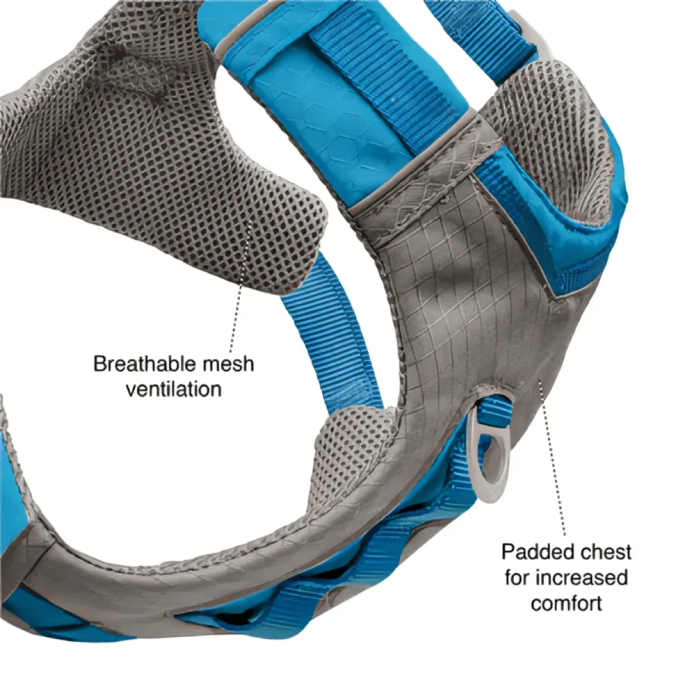 Kurgo Journey Air Harness for Dogs (Coastal Blue) - Image 4