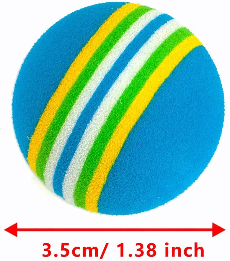 KUTKUT Foam Balls for Cats (Rainbow) - Image 8