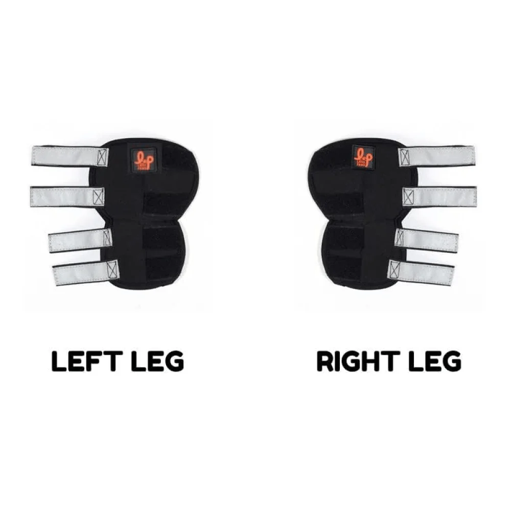 Lana Paws Back Leg Splint Braces for Hock Joint Ankle Support & Mobility for Dogs and Cats (Black) - Image 4
