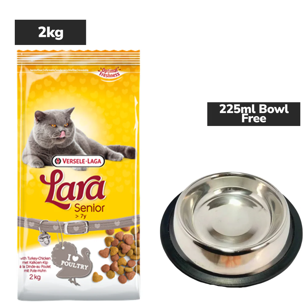 Versele Laga Lara Turkey Chicken Senior Adult Cat Dry Food - Image 2