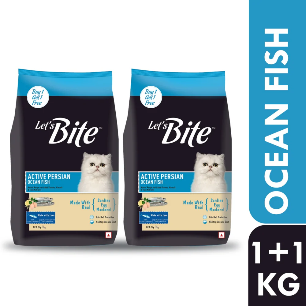 Let's Bite Active Persian Ocean Fish Cat Dry Food - Image 15