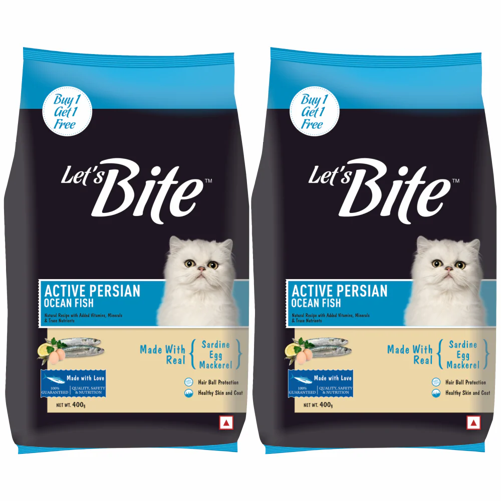 Let's Bite Active Persian Ocean Fish Cat Dry Food - Image 3