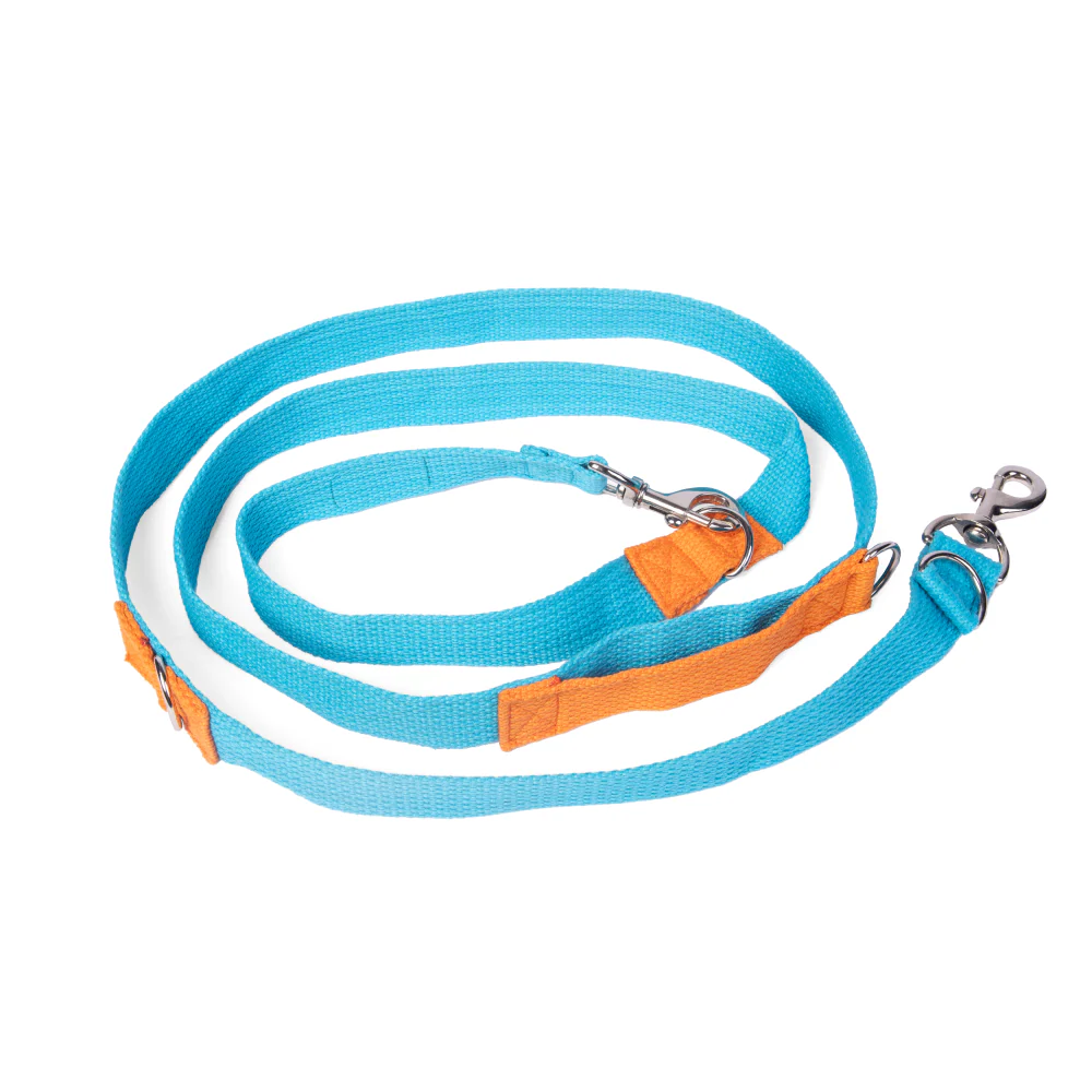 Let's Wag Multi Purpose Leash for Dogs (Cobalt Blue) - Image 4