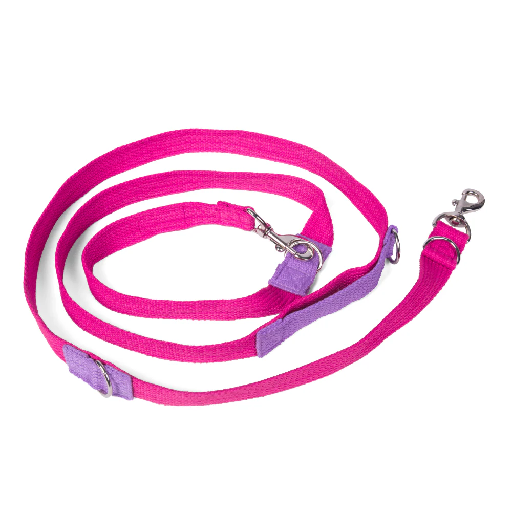 Let's Wag Multi Purpose Leash for Dogs (Pink) - Image 6