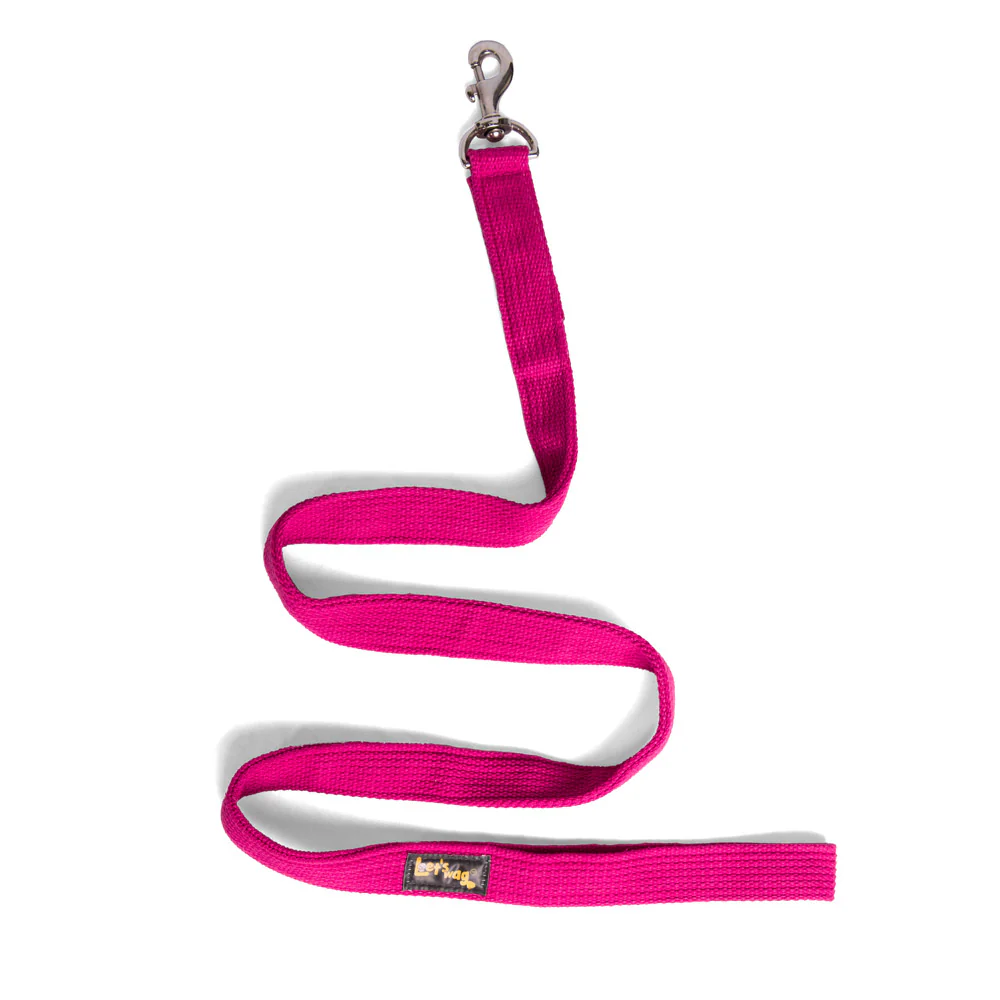 Let's Wag Single Handle Fabric Leash for Dogs (Pink) - Image 3