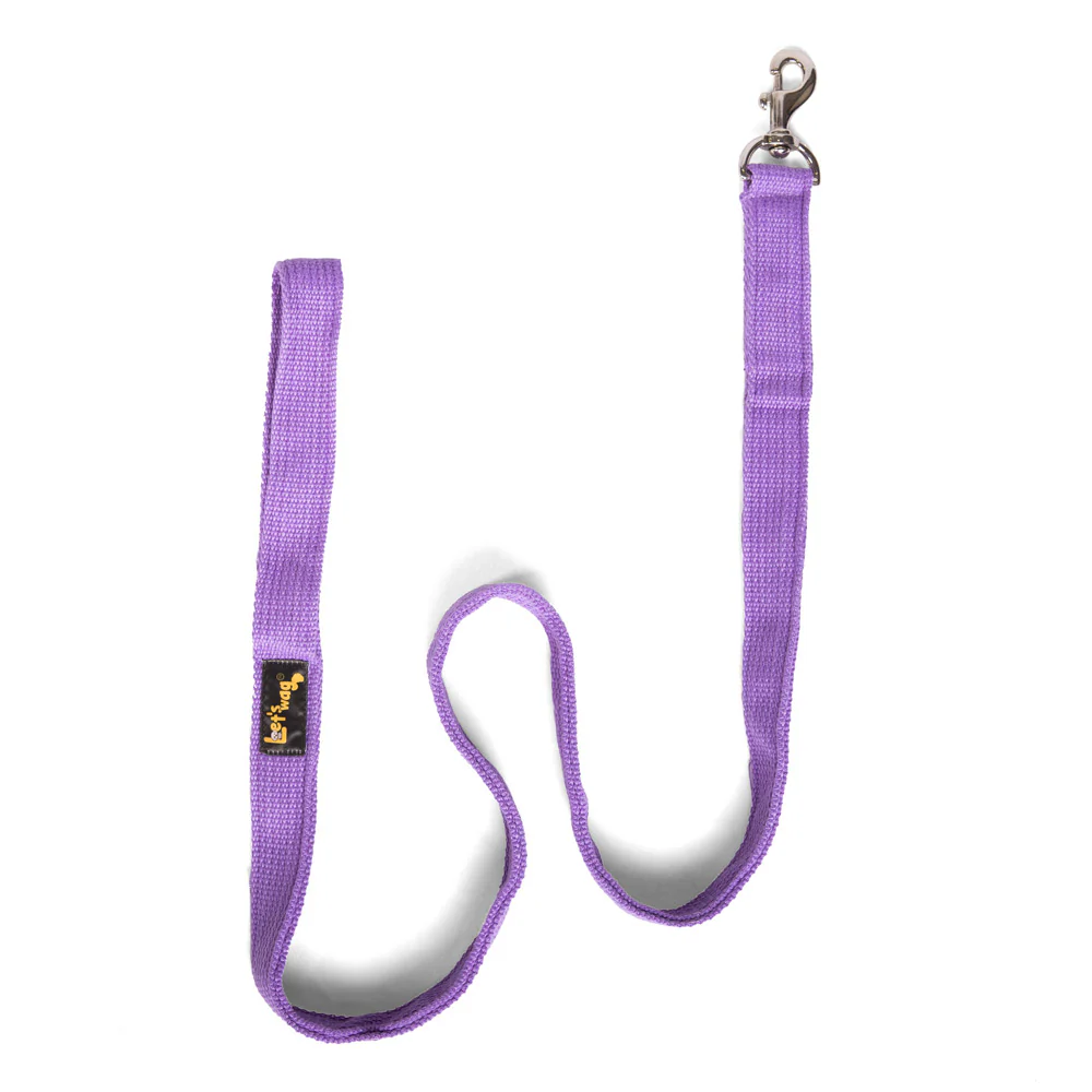 Let's Wag Single Handle Fabric Leash for Dogs (Purple) - Image 5