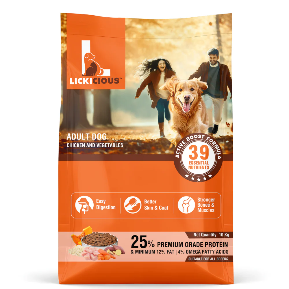 Lickicious Chicken and Vegetables Adult Dog Dry Food - Image 12