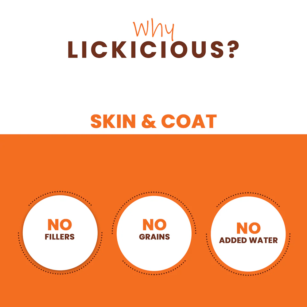 Lickicious Healthy Skin and Coat Chewy Stick Dog Treats - Image 5