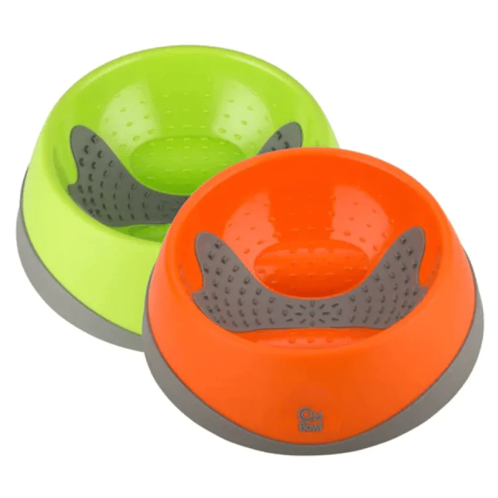 LickiMat OH Bowl Slow Feeder for Dogs (Orange) - Image 2