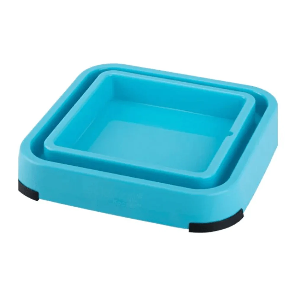 LickiMat Outdoor Keeper Slow Feeder for Dogs (Turquoise) - Image 2