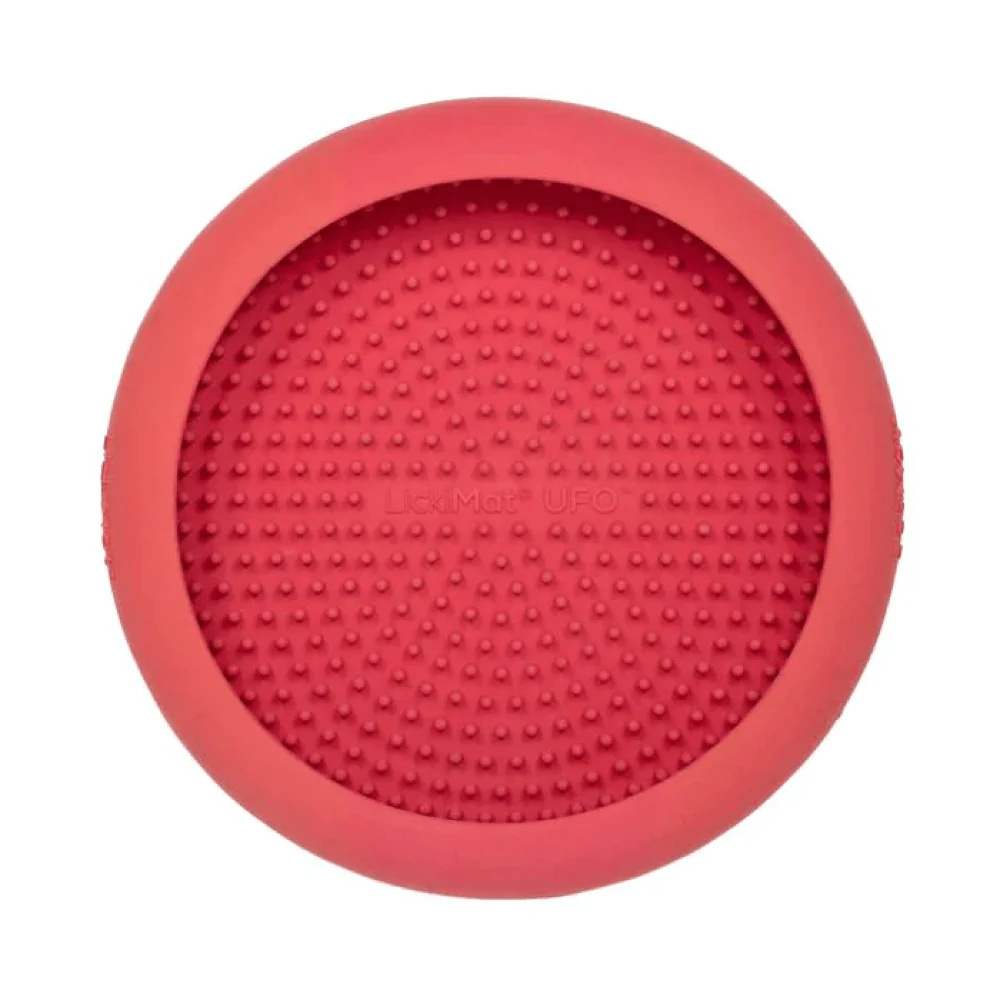 LickiMat UFO Slow Feeder for Dogs (Pink) - Image 2