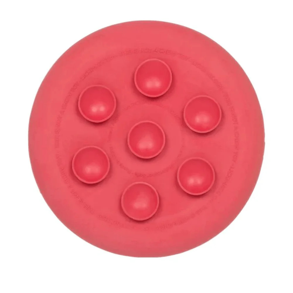 LickiMat UFO Slow Feeder for Dogs (Pink) - Image 3
