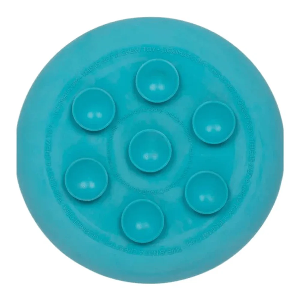 LickiMat UFO Slow Feeder for Dogs (Turquoise) - Image 4