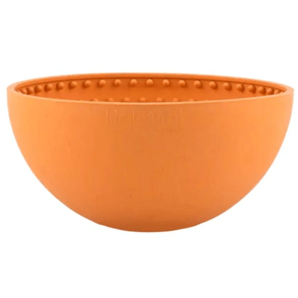 LickiMat Wobble Slow Feeder for Dogs (Orange) - Image 3