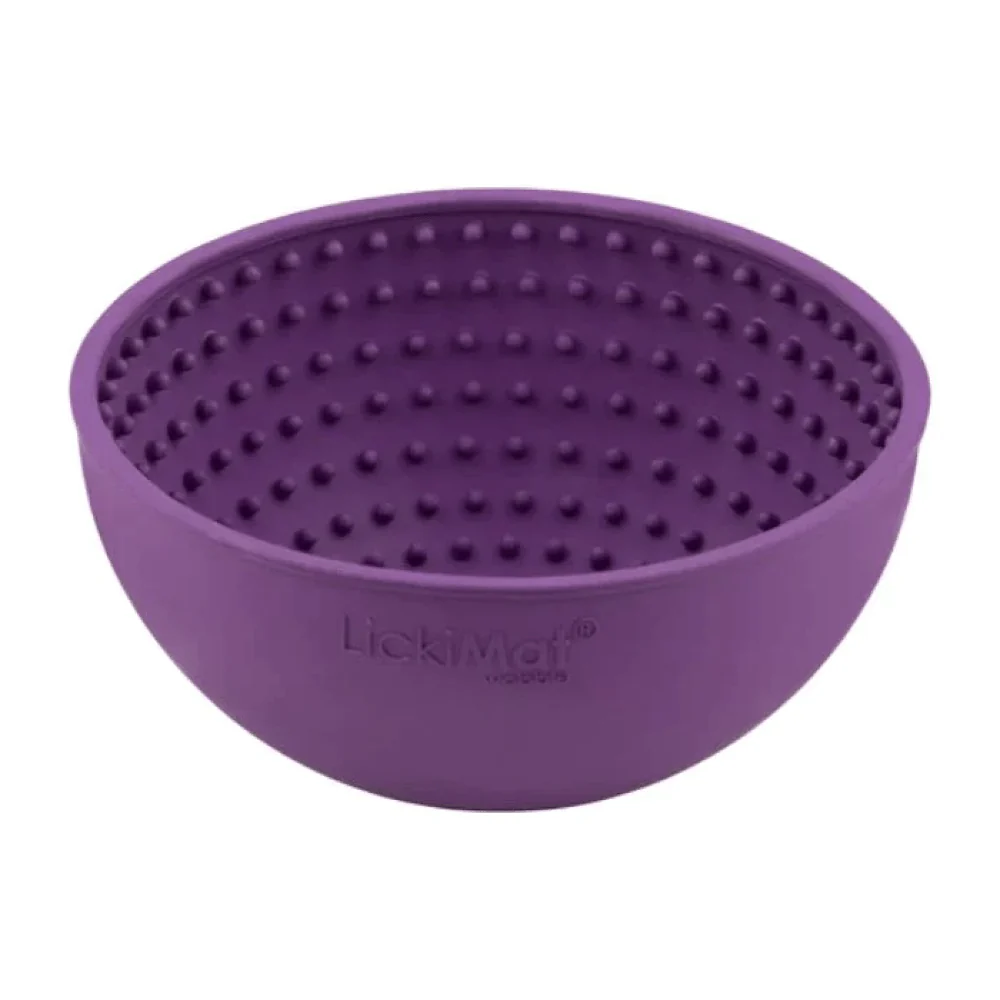 LickiMat Wobble Slow Feeder for Dogs (Purple) - Image 3