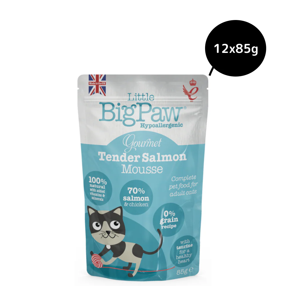 Little Big Paw Atlantic Salmon Mousse Cat Wet Food - Image 7