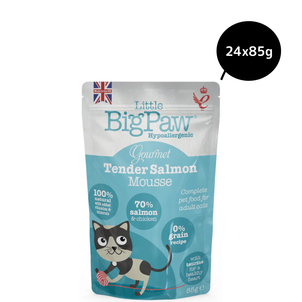 Little Big Paw Atlantic Salmon Mousse Cat Wet Food - Image 9