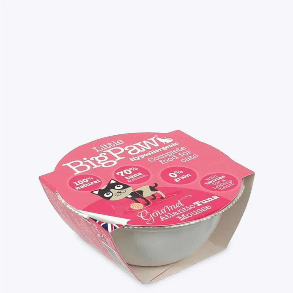 Little Big Paw Atlantic Tuna Mousse Cat Wet Food - Image 2