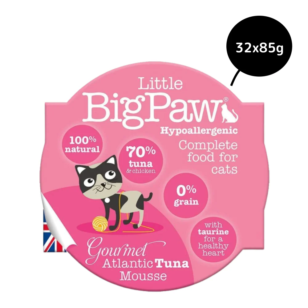 Little Big Paw Atlantic Tuna Mousse Cat Wet Food - Image 3