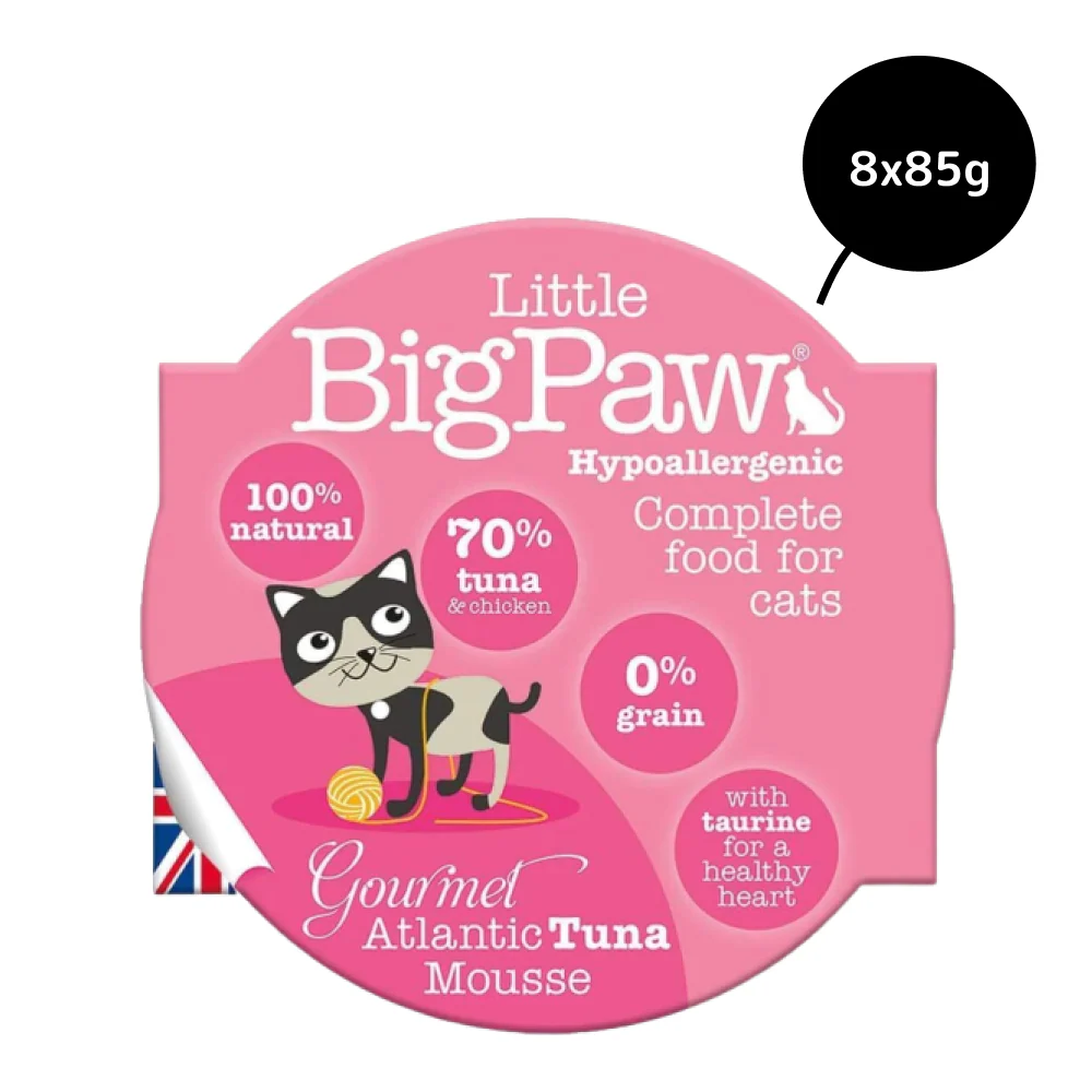 Little Big Paw Atlantic Tuna Mousse Cat Wet Food - Image 4