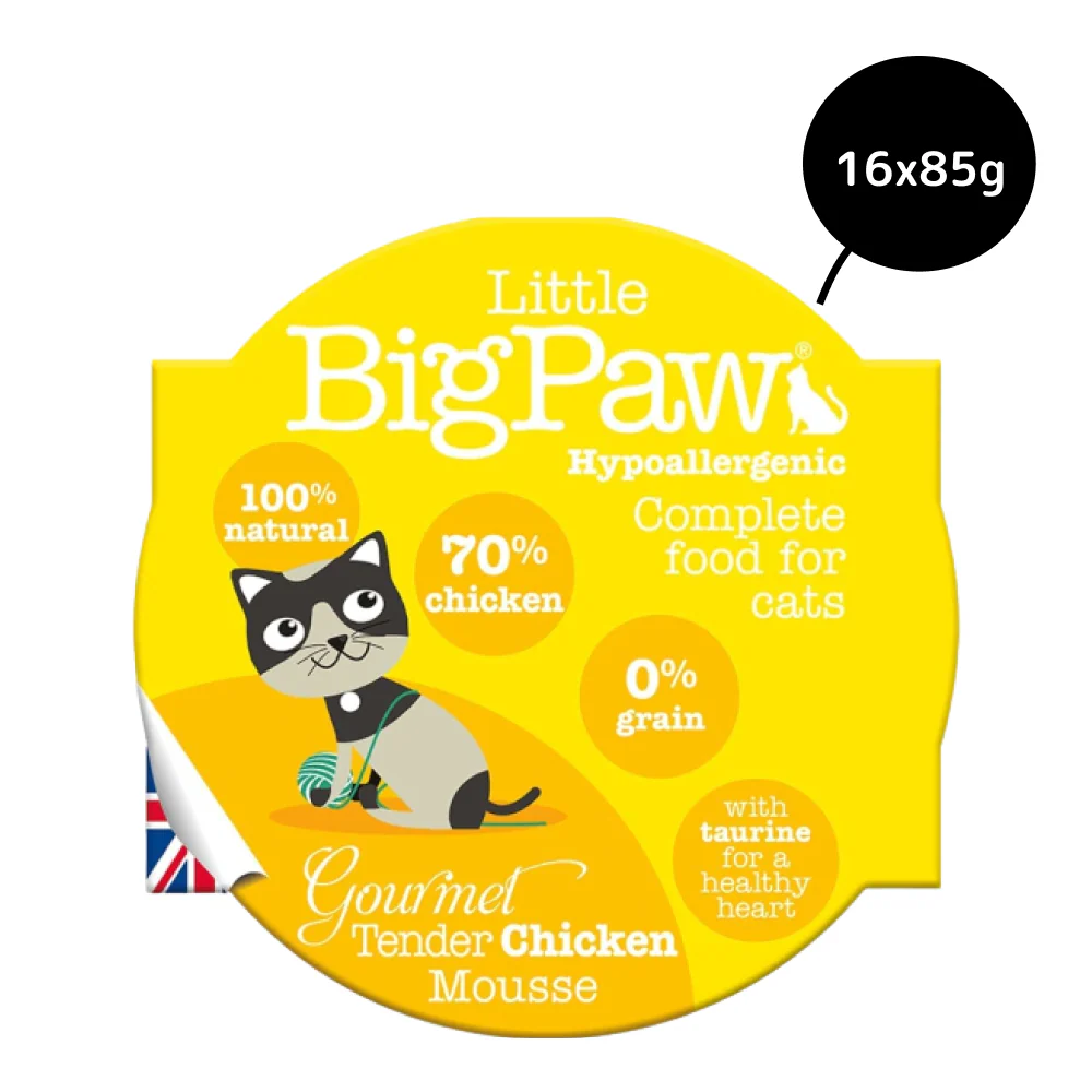 Little Big Paw Tender Chicken Mousse Cat Wet Food - Image 3