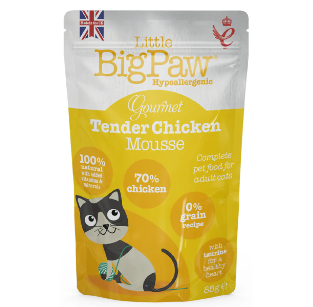 Little Big Paw Tender Chicken Mousse Cat Wet Food - Image 4