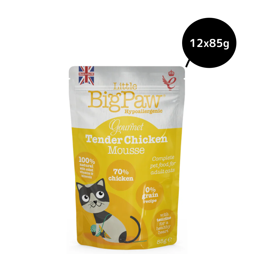 Little Big Paw Tender Chicken Mousse Cat Wet Food - Image 5