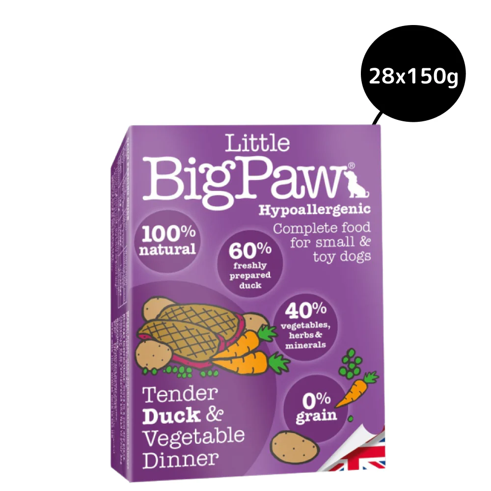 Little Big Paw Duck & Vegetable Dinner Dog Wet Food - Image 4